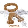 Creative Dog Chew Stick Bite Resistant Durable Puppy Molar Toys Bone Shape Portable Nylon Dog Bone Relieve Boredom