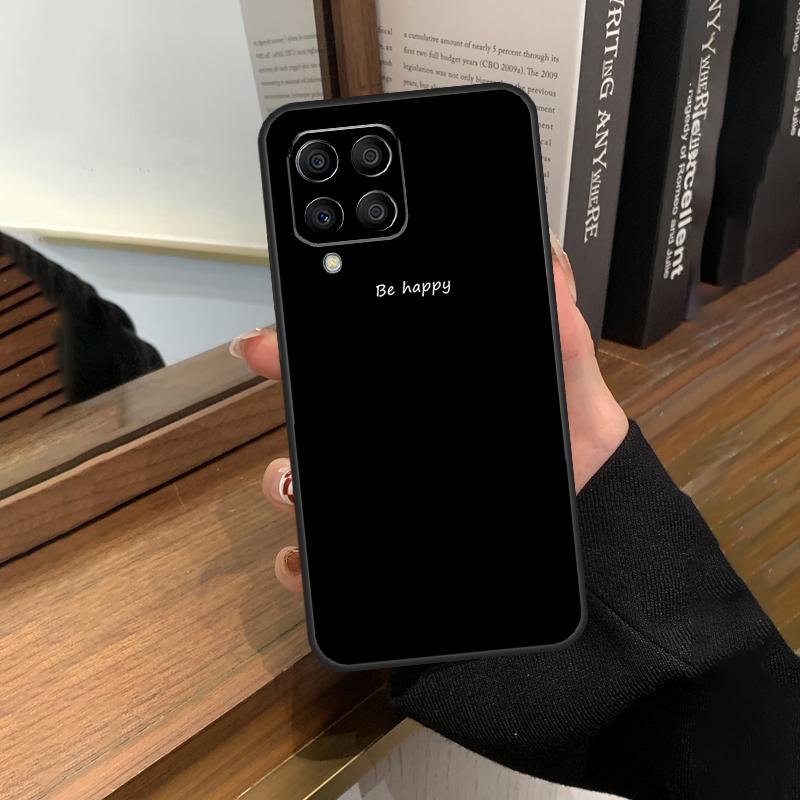 

Простой черный чехол Minamilst Quote для Samsung Galaxy M23 M33 M53 M13 M51 M11 M31s M30s M12 M32 M52 M20 M14 M34 M54 Samsung M31