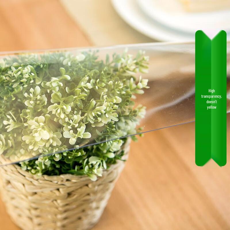 Clear PVC Waterproof Table Protector Mat