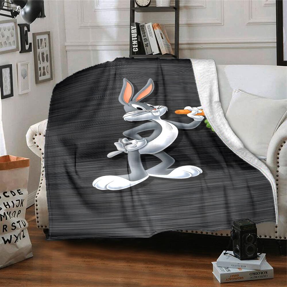 Looney Tunes Blanket Ultra-Soft Great for Bed Office Chair Couch for All Seasons Modern Gifts For Family Or Friends