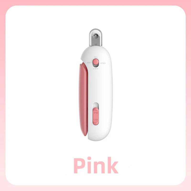 Cat and Dog Nail Clipper Professional Pet Nail Clipper with Adjustable Hole Claw Trimmer Dog and Kitten Care Beauty Tool розовый