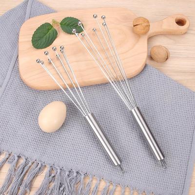 10" & 12" Edelstahl Drahtbesen Handlicher Eierschläger zum Backen