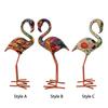 Figuras de Resina Esculturas de Pássaros Arte Moderna Decorativa Flamingo de Quintal Jardim