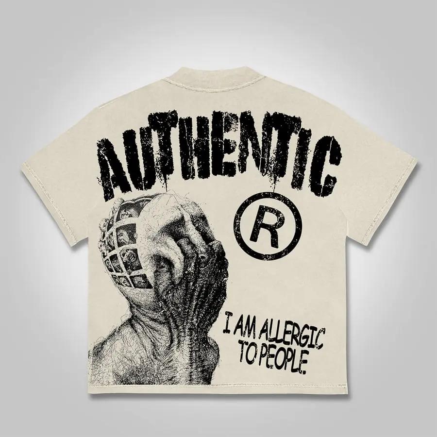 

2025 Y2K Fashion Tees Vintage Graphics Print Cotton T-shirt Men Y2K Summer Short Sleeves Oversize Tshirt Streetwear Women Tops S