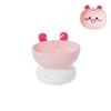 Ceramic Pet High Foot Bowl Cute Dog Food Feeding Basin Pet Drinking Feeder  Kitten Puppy