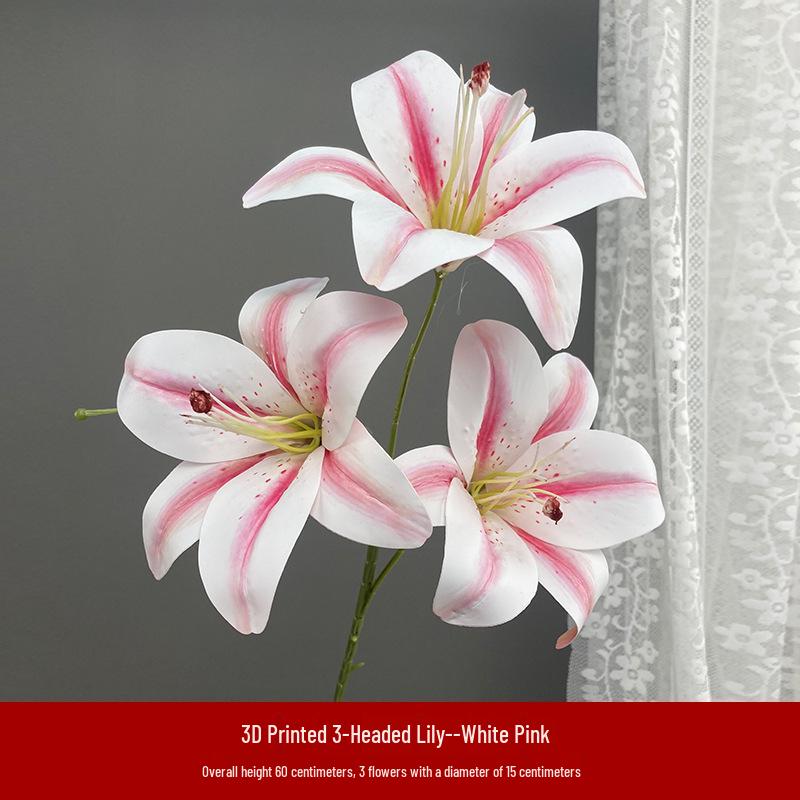 Floral Lily Print Aisle Runner: Wedding & Event Decor