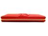 Authentic Christian Louboutin By My Side Red Leather Round Zip Wallet #b248  Seller Refurbished