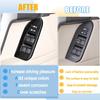 LLKUANG Window Lift Switch Button Frame Cover Trim Compatible with Toyota Land Cruiser Prado FJ150 LC150 150 2010-2018,Car Door Window Glass Lift