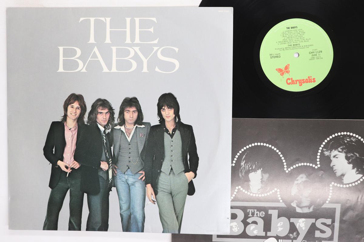 LP Record BABYS  Babys CHY1129 CHRYSALIS 1977 Japan Rock Used
