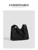 2025 Retro Women's Versatile Autumn/Winter Tote Bag - Lazy Style, Handheld or Shoulder