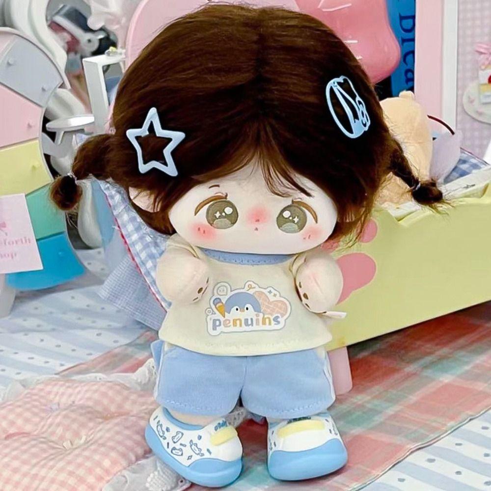 

Peaked Cap Cotton Doll s Clothes Outfit Plush Doll Clothes Children s Gift style D