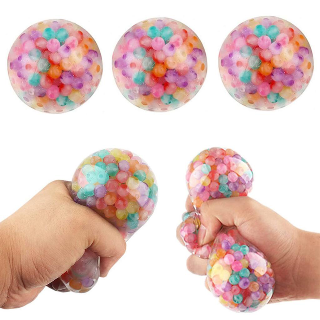 A Set Of 12 Soft Rubber Balls For Stress Relief And Relaxation. Suitable As A Gift For Children.