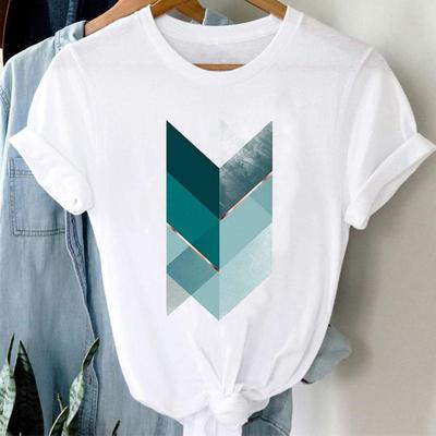26 vestiti alla moda Donna Stampa T Tee Top Maglietta Casual Cartoon Arrow Bella anni '90 Stampa Lady Abbigliamento femminile T-shirt grafica a maniche corte