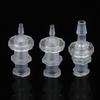 2Pcs Luer Lock Adapter PP Plastic Air Valve Pipe Subpackaging Instrument Connect