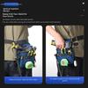 Electrician Tool Pouches Tool Belt Pouches Multiple Pockets Organization Attachment for Technician Maintenance