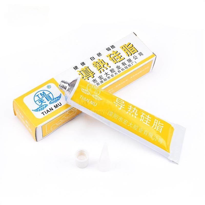 Clear Heat Conduction Silicone Glue TIANMU 705 High Temp Resistant Adhesive for Oven Seal Microwave Repair Household Use