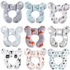 New Baby Pillow Protective Travel Car Seat Head Neck Support Pillows Newborn Children U Shape Headrest Toddler Cushion 0-3