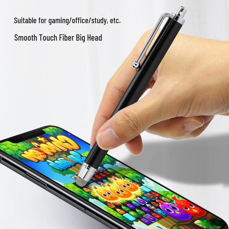 Ollymurs 104E Conductive Fabric Metal Capacitive Stylus Pen (3-Pack)
