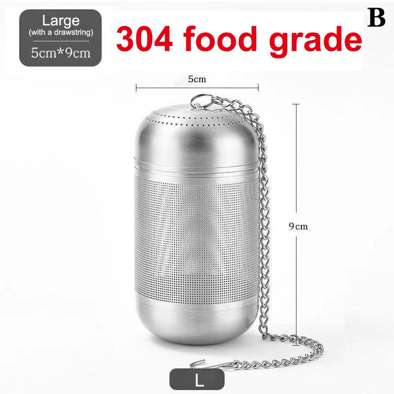 Tea Strainer Stainless Steel Tea Infuser Tea Leaves Spice Seasoning Ball Strainer Teapot Fine Mesh Coffee Filter Teaware