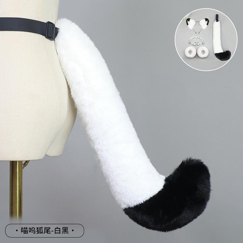 Handmade Japanese Beast Ear Headband Cute Plush Cat Ears Lolita Headdress Fox Ear Accessories Cat Ear Headband