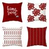 Christmas Themed Pillowcases Car Accessories Office Santa Claus Living Room Sofa Home Pillowcases