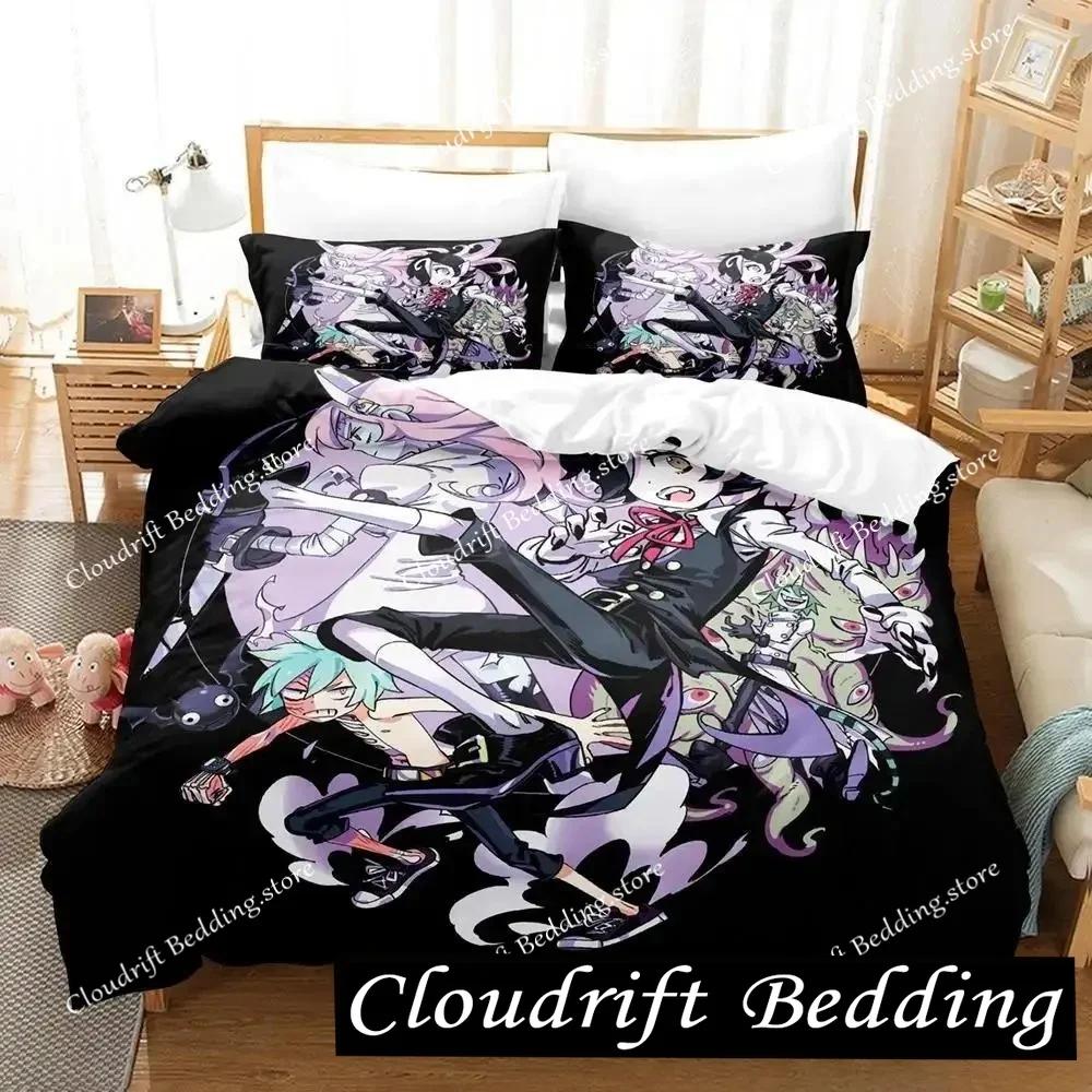 Devil's Candy Bedding Set Single Twin Full Queen King Size Bed Set Adult Kid Bedroom Duvet Cover Sets 3D Anime Bed Sheet Set026