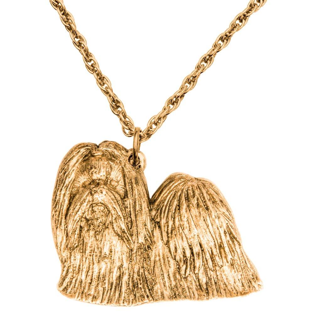 Shih Tzu British-made Art Dog Pendant Necklace Collection