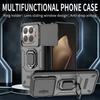Military Armor Shockproof Slide Lens Protect Cover Fundas For Xiaomi 15T 14T 14 Ultra 13T Pro Case Magnet Car Holder Ring Coque