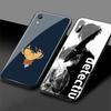 Detective Conan Jimmy Kudo Anime Soft Silicone Glass Phone Case Cover for iPhone SE 6 6s 7 8 Plus X XR XS 11 12 13 Mini Pro Max