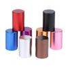 Mini Portable Aluminum Alloy Sealed Jar Travel Moisture-Proof Solid Color Nut Candy Food Storage Container Tea Can