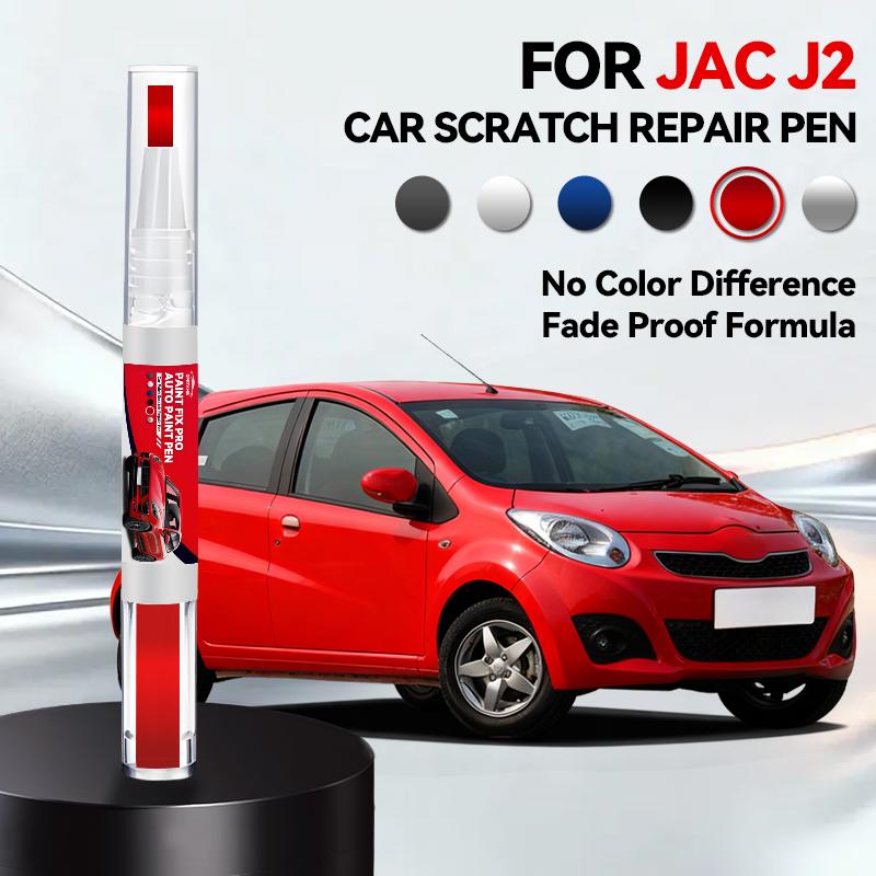 

OPRTAMG Brand For JAC J2 Paint Repair Pen Touch Up Scratch Remover DIY Auto Accessories Black White Silver Gray Blue Red