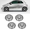 4PCS 14 Inch Hub  Wheel Covers Replacement for   AX R14 Hub   Wheels  S Cover