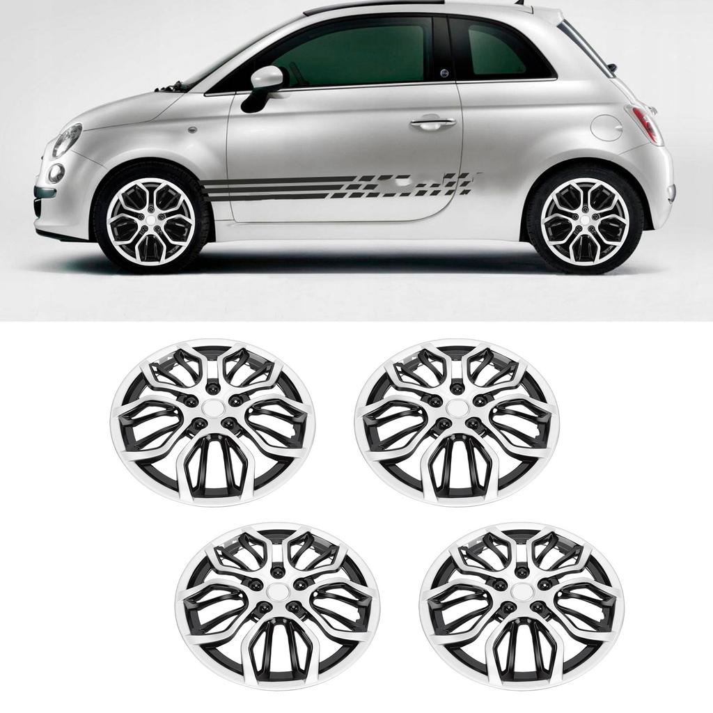 4PCS 14 Inch Hub Wheel Covers Replacement for AX R14 Hub Wheels S Cover