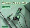 Xiaomi Gamer Wired Headphones Gaming Wired Earphone Metal HiFi Bass Stereo 3.5mm Earphone Earbud For Phone Computer Mic L Jack Magnetic