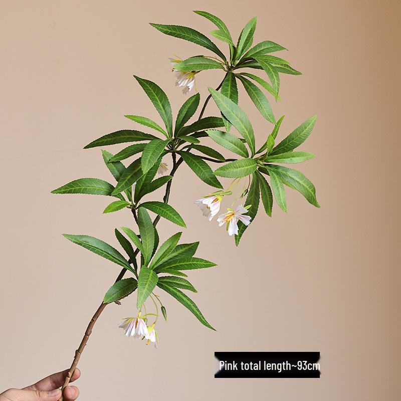 Lifelike Artificial Flower Arrangement - Potted Green Plants for Indoor Decoration in Living or Dining Rooms.