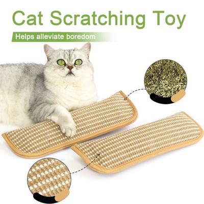 Katzenminze Füllstoff Kauspielzeug Wohnungskatzen Sicher Jute Kratz- und Kicker-Spielzeug Zahnreinigung Katzenminze Kissen Steigerung von Spielzeit und Stimmung für Kätzchen und Katzen