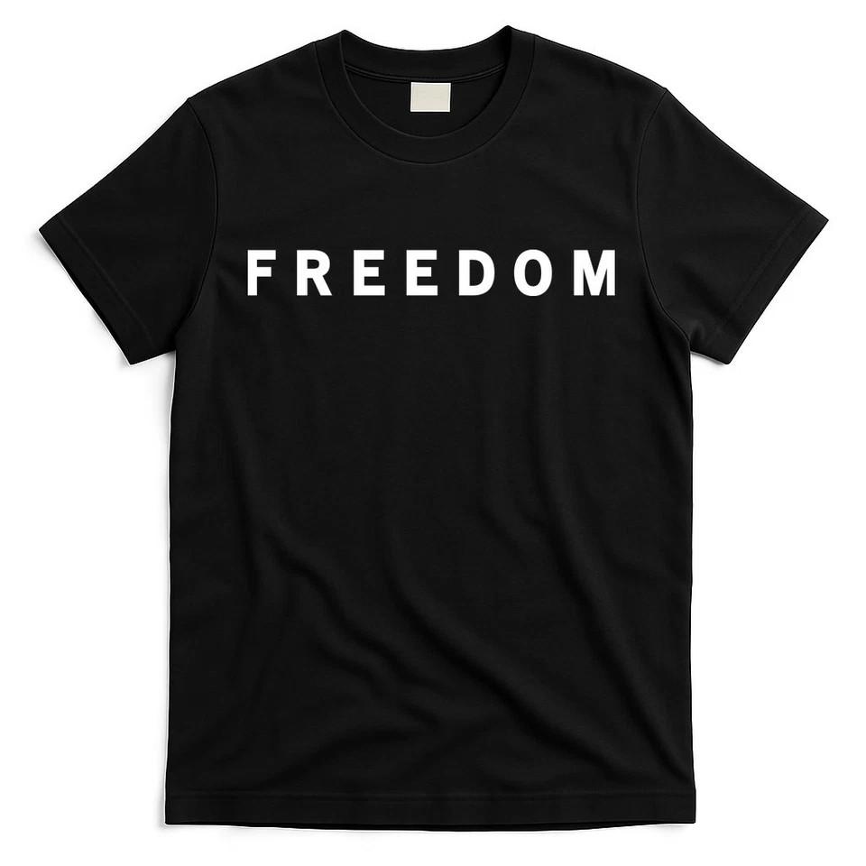 Freedom Charlie Kirk  BLACK S-5XL USA Christian T-Shirt Unisex T-Shirt XXXXL