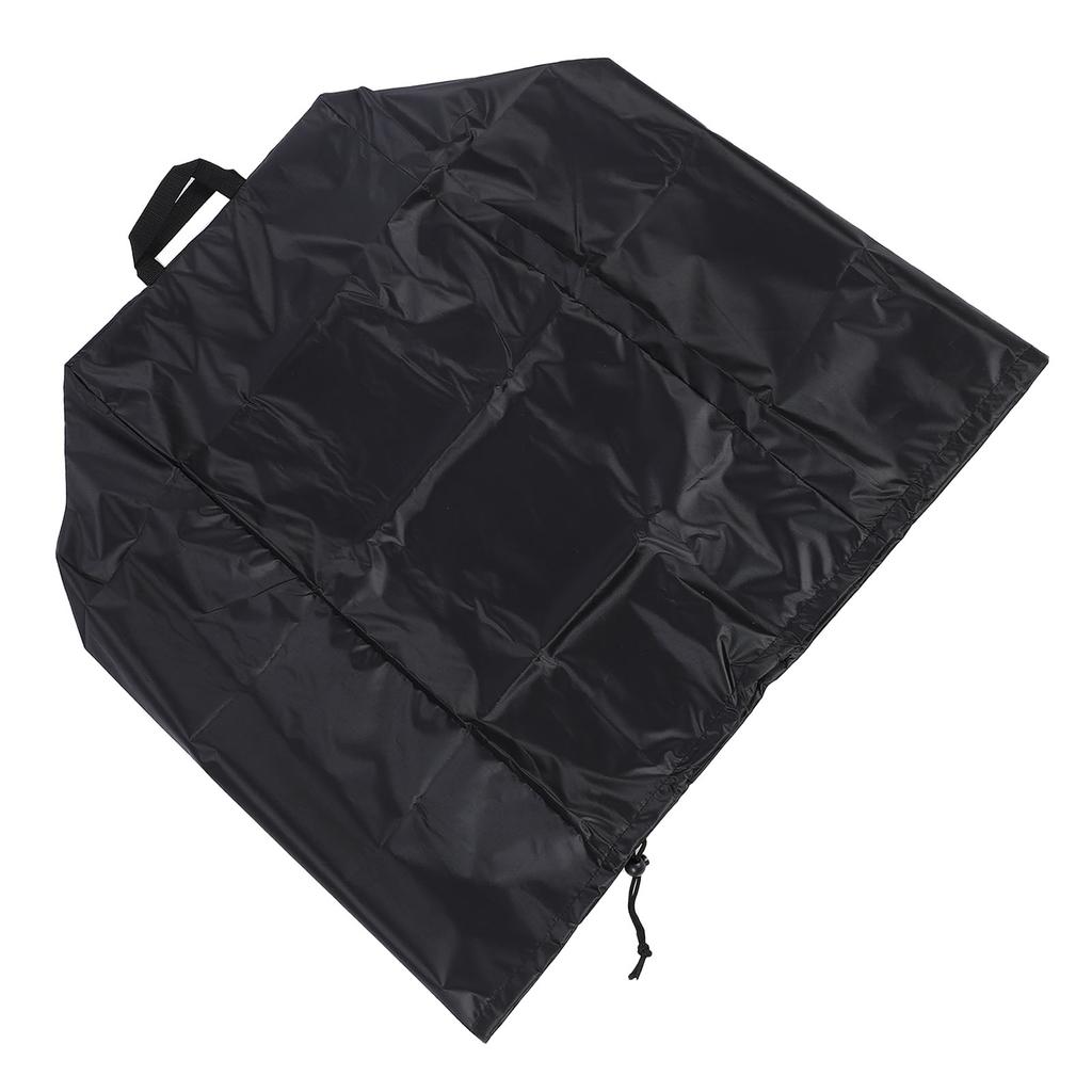 Popcorn Cart Cover Water Proof Dust Proof 420D Silver Coated Oxford Cloth Corn Maker Machine