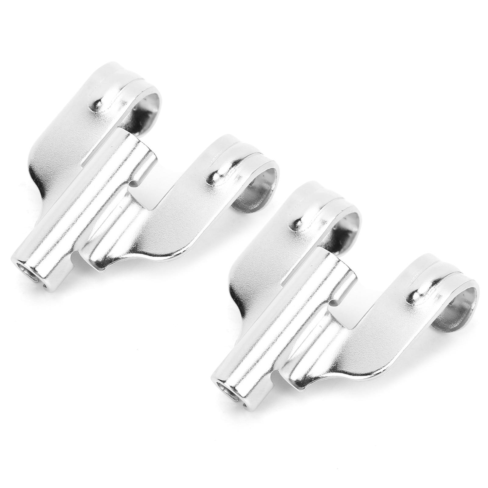 

2 шт. Крюк для бас-барабана Маршевый коготь Железный Аксессуар для инструмента Запасная часть Комплект