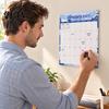 Home Office Organization 2027 Wall Calendar Monthly Planner, Minimalist Hanging Student Study Schedule for Decor, Self-Discipline Organizer