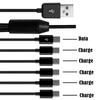USB2.0 Type A Male To 6 Type-C UsbC Male Y Splitter Data Sync and Charging Connector Adapter Cable 0.5m/1.5m