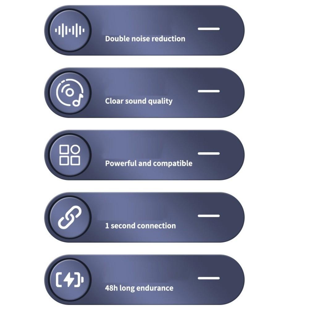 Button MIC Lavalier Lapel Microphone 2 in 1 Wireless Lavalier Mic  Smartphone/Laptop/Tablet