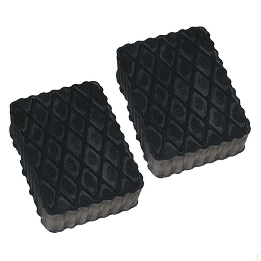 2 stück Auto Jack Pads Gummi Matten Verdickt Auto Lift Unterstützt für
