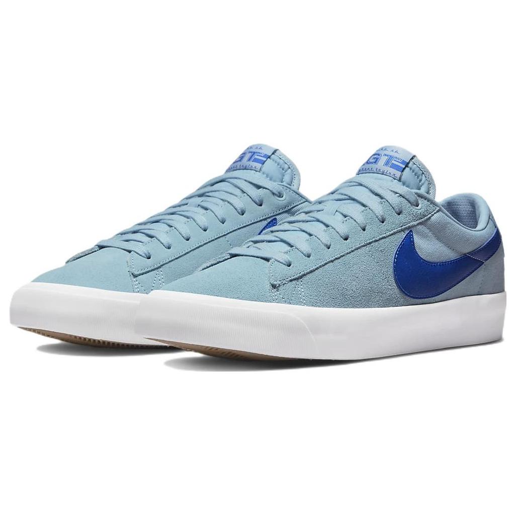 Nike Zoom Blazer Low Pro GT SB Boarder Blue Unisex Sneakers White Racer-Blue DC7695-402