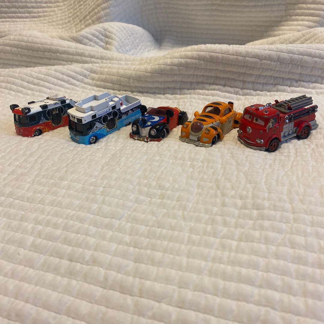Б/у Tomica Автобус Disney Resort Машинка-персонаж Микки Тигр Тачки