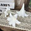 10pcs Artificial White Lily Flower Heads - Lifelike EVA Petal Design DIY Wedding Ceiling Decor, Home & Venue Decoration Accents
