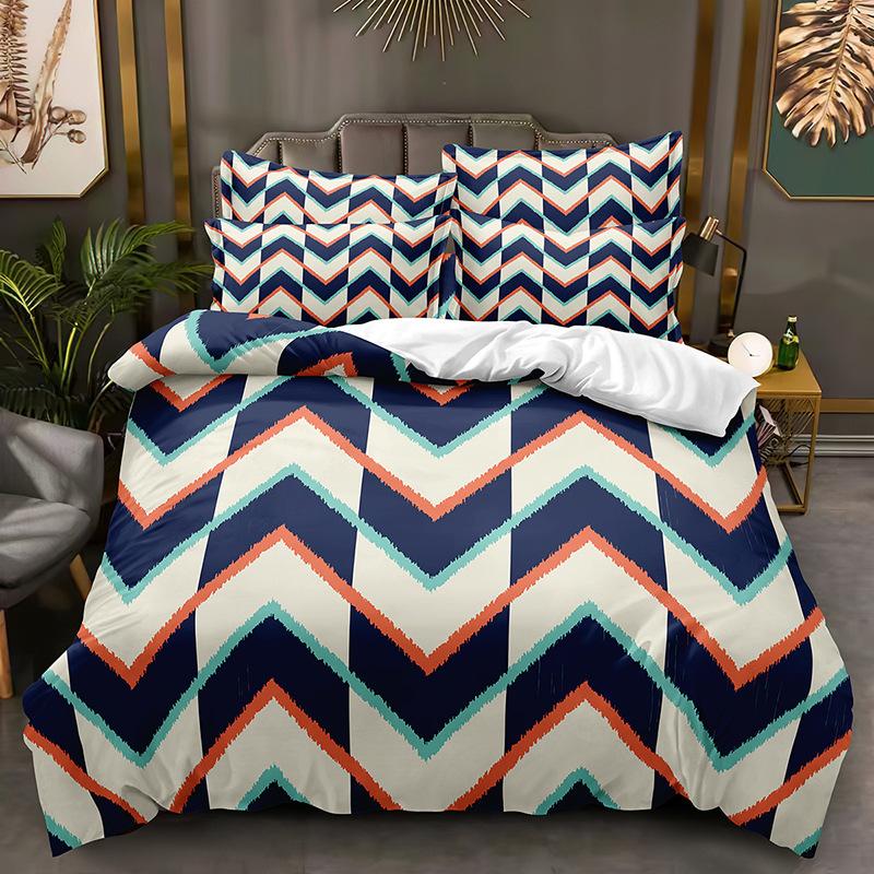 Fashion Technology Printing, 3D Digital Printing, Bedding, Duvet Covers, Pillowcases, Three-piece Sets