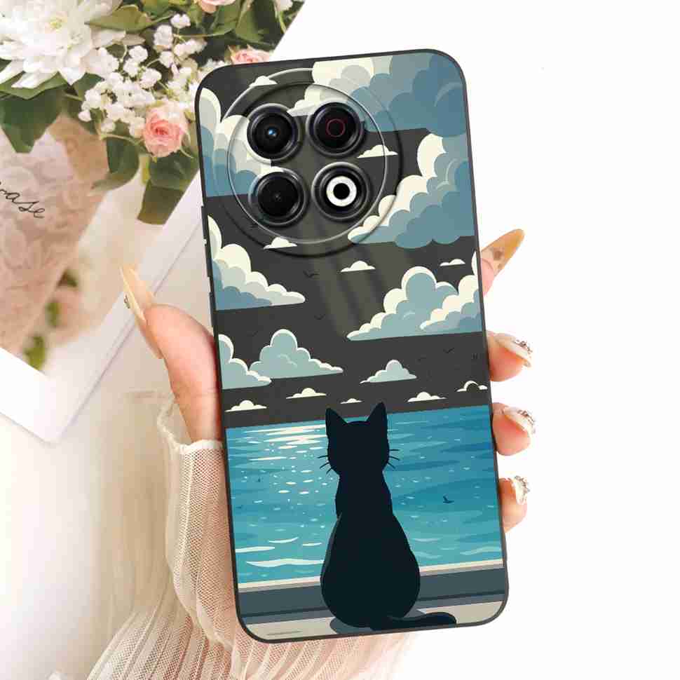 Für Tecno Spark 30 Pro Hülle Weiches Silikon Niedliche Katze Hase Abdeckung Schutzhülle Für Tecno Spark 30 Spark30 Pro KL7 Handyhüllen