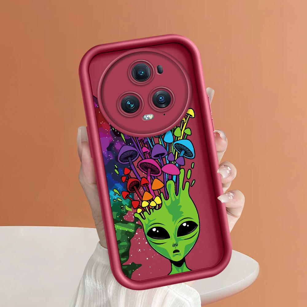 

Мягкий силиконовый квадратный чехол с рисунком лестницы для телефона, полное покрытие, противоударный защитный резиновый чехол для камеры для Huawei Honor Huawei Nova 7 SE темно-красного