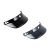 3 Snap Helmet Visor Peak Cover Direct Replace for 3/4 Open Face Helmets